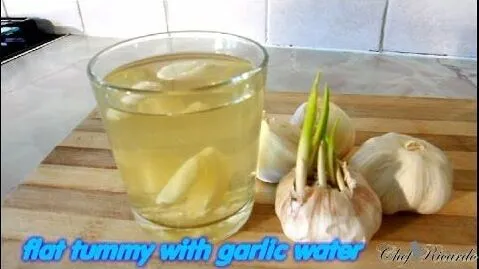 Flat Tummy With Garlic Water 